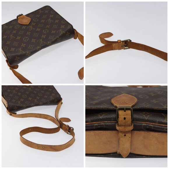 LOUIS VUITTON Monogram Cartouchiere GM Shoulder Bag M51252 LV Auth BA3340 - Picture 16 of 16